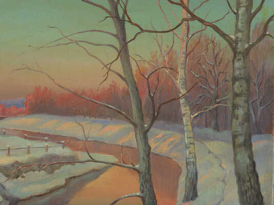 Гермашев Михаил Маркианович. Зимний вечер